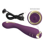 PRETTY LOVE - HECTOR VIBRATORE ELETTROSHOCK BY APP CONTROL VIOLA - immagine 5