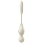 SATISFYER - LOVE BIRDS SFERE KEGEL VIBRANTI BIANCHE - immagine 2