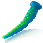 EPIC - DILDO FLUORESCENTE CON TENTACOLI SOTTILI DI SCYLLA DIMENSIONI GRANDI - immagine 3