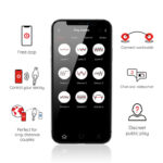 ONINDER - ANELLO VIBRATORE REGOLABILE RICARICABILE PAMPA CON STIMOLATORE CLITORIDE 10 VELOCIT? - APP GRATUITA - immagine 8