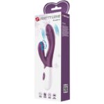 PRETTY LOVE - ANDRE VIBRATORE RABBIT E STIMOLATORE PUNTO G VIOLA - immagine 10