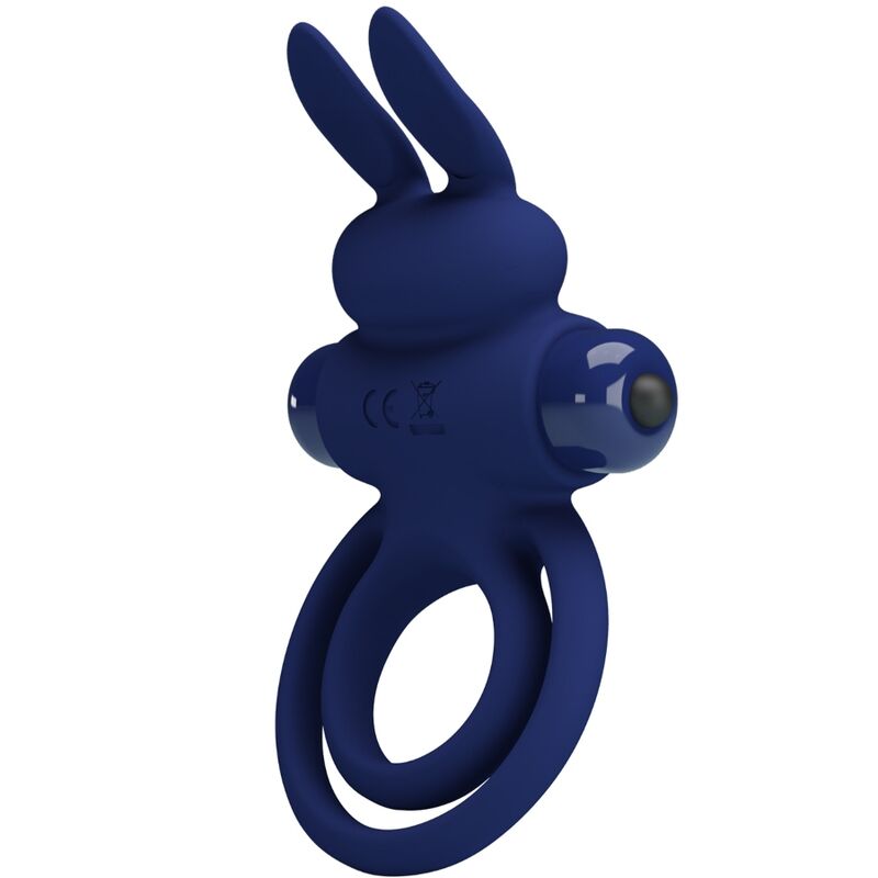 img_181364_29b575654d340578c0fba88be51bbf9d_1.jpg PRETTY LOVE - DAREY DOPPIO ANELLO VIBRANTE CONIGLIO BLU - immagine 1