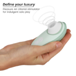 WOMANIZER - LIBERTY 2 ESTIMULADOR & SUCCIONADOR CLITORIS VERDE CLARO - immagine 3
