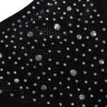 SUBBLIME - 952174 BODYSTOCKING A RETE CON GUANTI E STRASS NERO TAGLIA UNICA - immagine 9