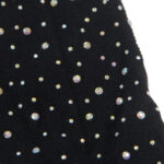 SUBBLIME - 952198 VESTITO A RETE CON DIAMANTI BRILLANTI NERO TAGLIA UNICA - immagine 8