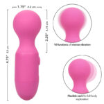 CALEXOTICS - FIRST TIME MASSAGGIATORE RICARICABILE 10 VIBRAZIONI ROSA - immagine 8