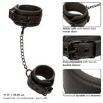 CALEXOTICS - NOCTURNAL CAVIGLIERE IN PELLE REGOLABILI NERE - immagine 4