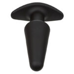 CALEXOTICS - ROCK BOTTOM TAPPO ANALE CONICO 10 VIBRAZIONI SILICONE NERO - immagine 4