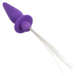 CALEXOTICS - SOUTHERN LIGHTS LIGHT UP PLUG ANALE 10 VIBRAZIONI SILICONE VIOLA - immagine 4