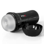 PDX EXTREME - SLIDE & GLIDE MASTURBATORE AUTOLUBRIFICANTE TRASPARENTE - immagine 2