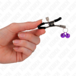 KINK - PINZA PER CAPEZZA DOPPIA VIOLA 6 CM - immagine 3