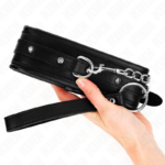 KINK - COLLANA CON CINTURINO CON FIBBIA LUCIDA 65 CM 48.5 CM X 5.3 CM - immagine 4