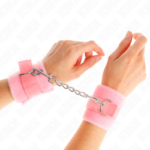 KINK - POLSINI IN PELLICCIA PER PRINCIPIANTI ROSA 30 X 7 CM - immagine 4