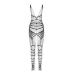 PASSION - BS 102 BODYSTOCKING NERO TAGLIA UNICA - immagine 4