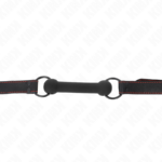 KINK - BONE GAG CON CINTURINO IN SIMILPELLE NERO REGOLABILE 41-57 CM - immagine 3