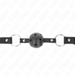 KINK - SFERA CAVA DURA NERA 4,5 CM MODELLO GAG 1 63,5 X 2 CM - immagine 3