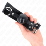 KINK - PALLA IN TPE NERA 4 CM GAG 60 x 2 CM - immagine 4
