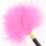 KINK - PIUME TICKLE IN METALLO ORO FUCSIA 18 CM - immagine 3
