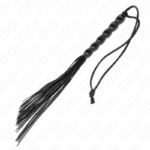 KINK - MINI FRUSTA IN SILICONE CON 6 PERLINE NERE 26 CM - immagine 5