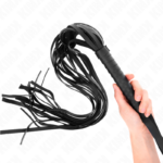KINK - FRUSTA NEGRO MANICO CORTO CODA LUNGA 70 CM - immagine 4