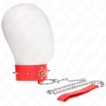 KINK - COLLANA DI DIAMANTI ROSSI CON CINTURA 65 CM REGOLABILE 35-51 CM X 7 CM - immagine 2