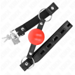 KINK - PALLA IN TPE ROSSA 4 CM GAG 60 x 2 CM - immagine 2
