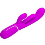 PRETTY LOVE - SHANIA VIBRATORE TRIPLO CONIGLIO MULTIFUNZIONE ROSA - immagine 3