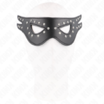 KINK - MASCHERA SEXY IN SIMILPELLE MODELLO 2 27 x 13 CM - immagine 2