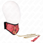 KINK - COLLANA MODELLO SCANDALO CON CINTURINO IN PIZZO 75 CM 44 X 10 CM - immagine 2