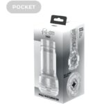 KIIROO - FEEL POCKET STROKER CRYSTAL DI KIIROO TRASPARENTE - immagine 7