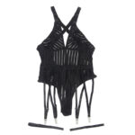 SUBBLIME - 954154 BODY CON CINTURA REGGICALZE NERO L/XL - immagine 5