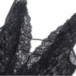 SUBBLIME - 954383 BODY SEXY CON CINTURA REGGICALZE NERO S/M - immagine 6