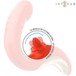 INTENSE - PAULINA VIBRATORE E STIMOLATORE A FORMA DI U ROSSO - immagine 6