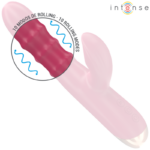 INTENSE - CHLOE VIBRATORE MULTIFUNZIONE 3 IN 1 ROSSO - immagine 2