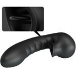PRETTY LOVE - HOBGOBLIN CUSTODIA PER DITA VIBRANTE 12 VIBRAZIONI + STIMOLATORE CLITORIDE NERO - immagine 4