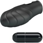 PRETTY LOVE - VIBRATORE DA DITA IN SILICONE LICH NERO - immagine 5