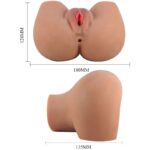 CRAZY BULL - VIBRATORE MILA CON VAGINA REALISTICA E CONTROLLO ANO REMOTO - immagine 7