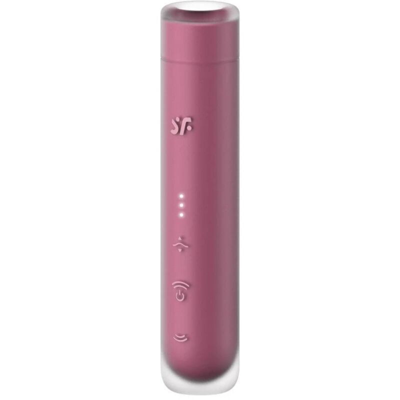 img_199932_867cbd7f59b658883393c1e48d17f62d_1.jpg SATISFYER - STIMOLATORE CLITORIDEO FIRST KISS WAVE GARNET - immagine 1