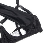 SUBBLIME - 955205 COMPLETO REGGISENO CON FIOCCO NERO REGOLABILE L/XL - immagine 12
