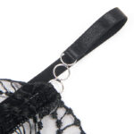 SUBBLIME - 955212 BODY TRASPARENTE CON PIZZO NERO CAVATO S/M - immagine 8