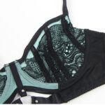 SUBBLIME - 955557 SET REGGISENO IN VERNICE VERDE CON CERNIERA S/M - immagine 8