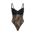 SUBBLIME - 955618 BODY IN PIZZO CON CHIUSURA INFERIORE NERO S/M - immagine 4