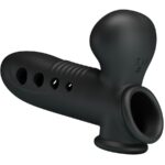 PRETTY LOVE - MANICOTTO PER PENE CRANE CON AIRBAG NERO - immagine 4