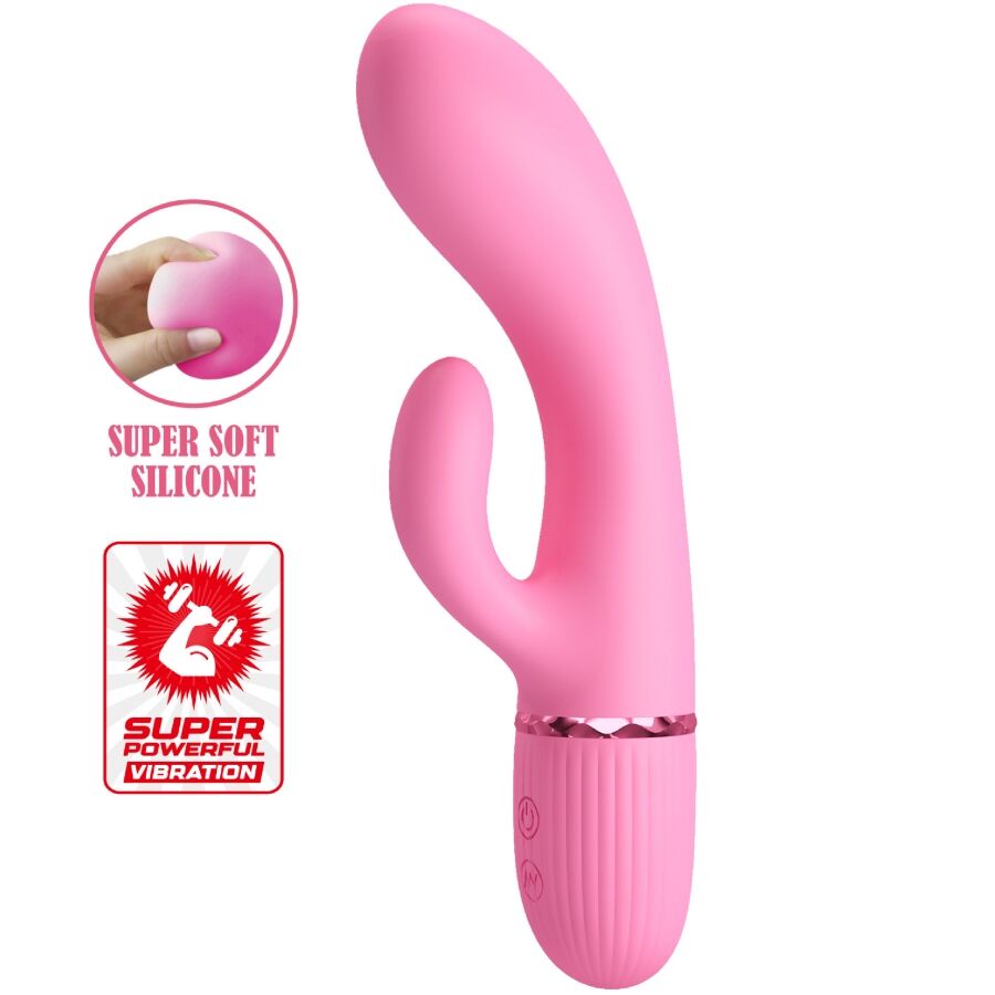 img_201191_c3dadaf0625af87c4452ef92245d251a_1.jpg PRETTY LOVE - VIBRATORE CONIGLIO MARSKI E PUNTO G ROSA - immagine 1