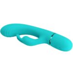 PRETTY LOVE - SCOCCO VIBRATORE CONIGLIO TURCHESE - immagine 5