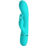 PRETTY LOVE - SCOCCO VIBRATORE CONIGLIO TURCHESE - immagine 3
