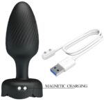 PRETTY LOVE - OSBORN PLUG ANALE CON LUCE LED NERO 9,8 CM - immagine 7