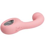 PRETTY LOVE - ERYNNYES VIBRATORE PUNTO G + STIMOLATORE CLITORIDEO 10 VIBRAZIONI ROSA - immagine 3