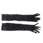 SUBBLIME - 957469SHINE GUANTI TRASPARENTI NERI S/M - immagine 4