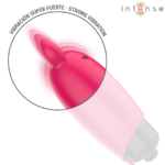 INTENSE - PROIETTILE VIBRANTE SCARLATTO RED DEMON 9,3 X 2,4 CM - immagine 5